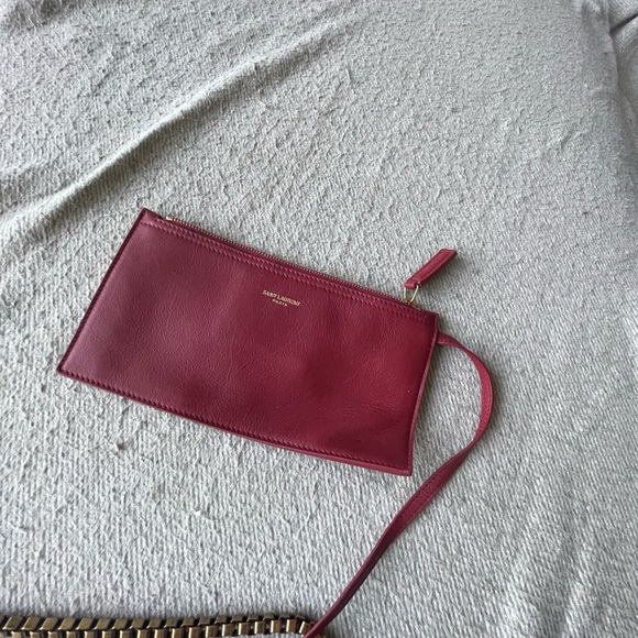 SAINT LAURENT Calfskin Medium Suzanne Hobo Black - Picture 8 of 8